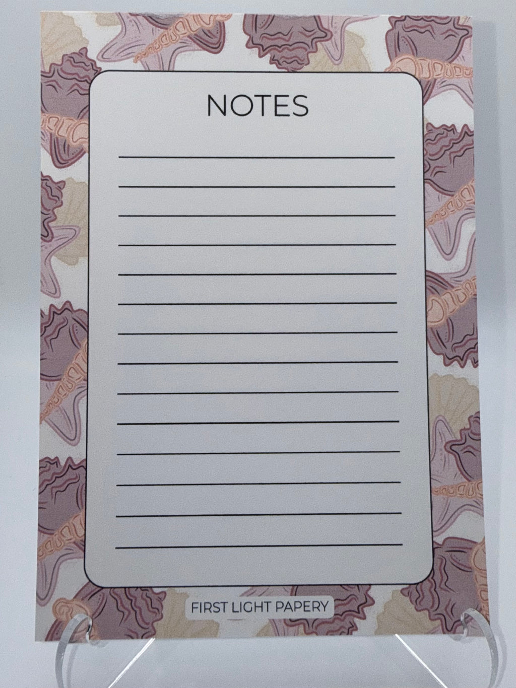 Seashell Notes Notepad | 5x7