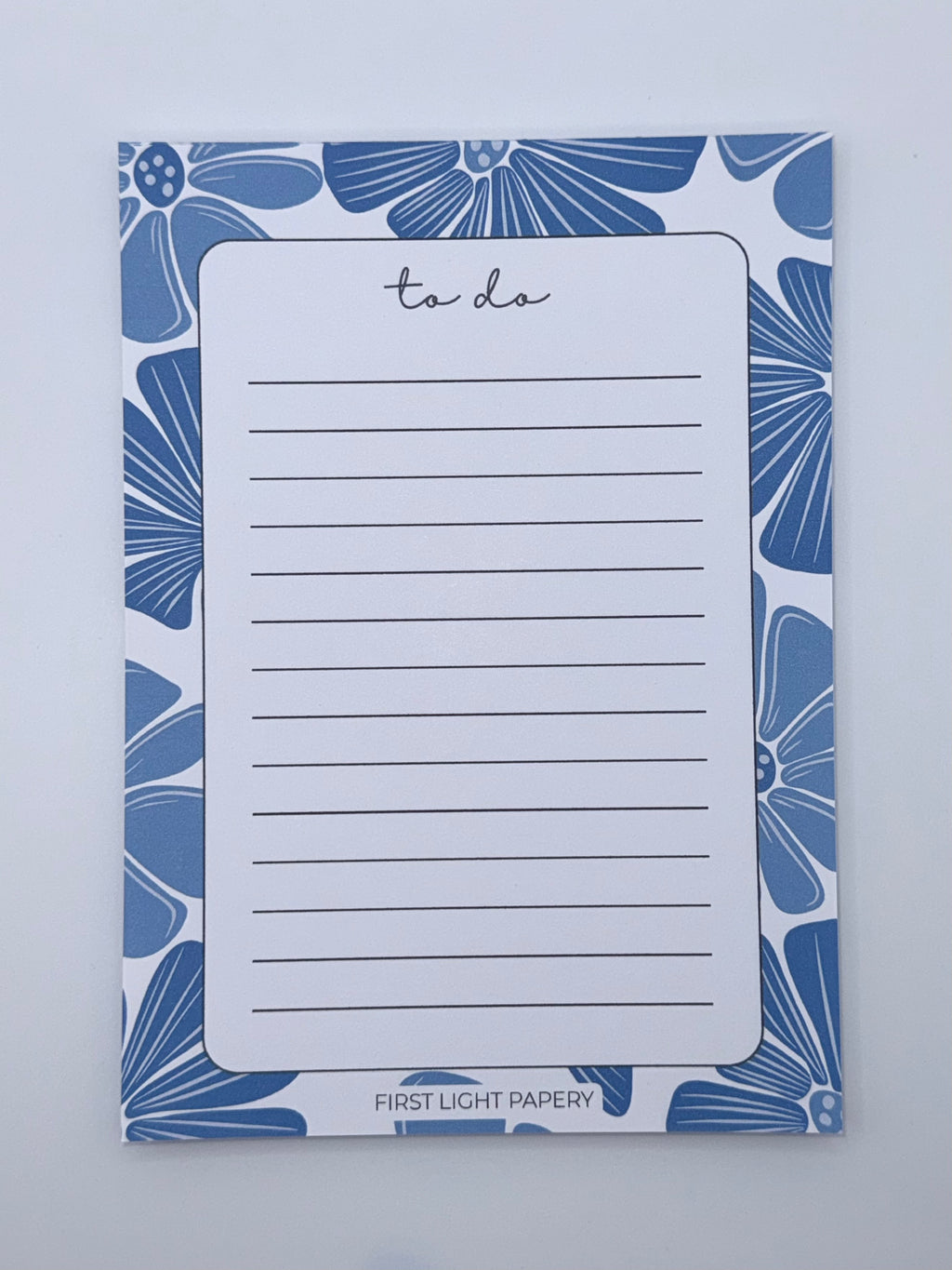Floral To Do Notepad | 5x7