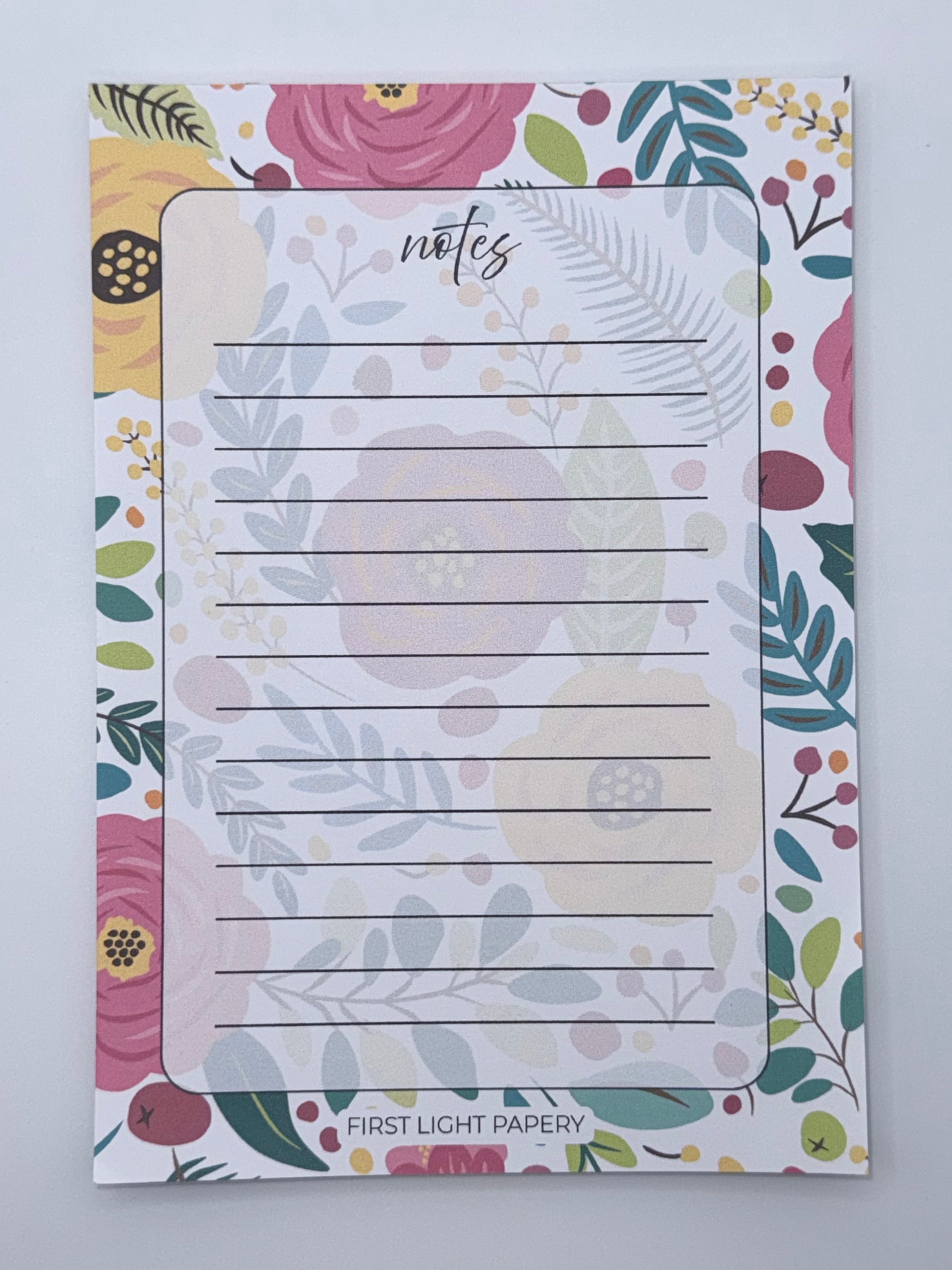 Garden Notes Notepad | 5x7