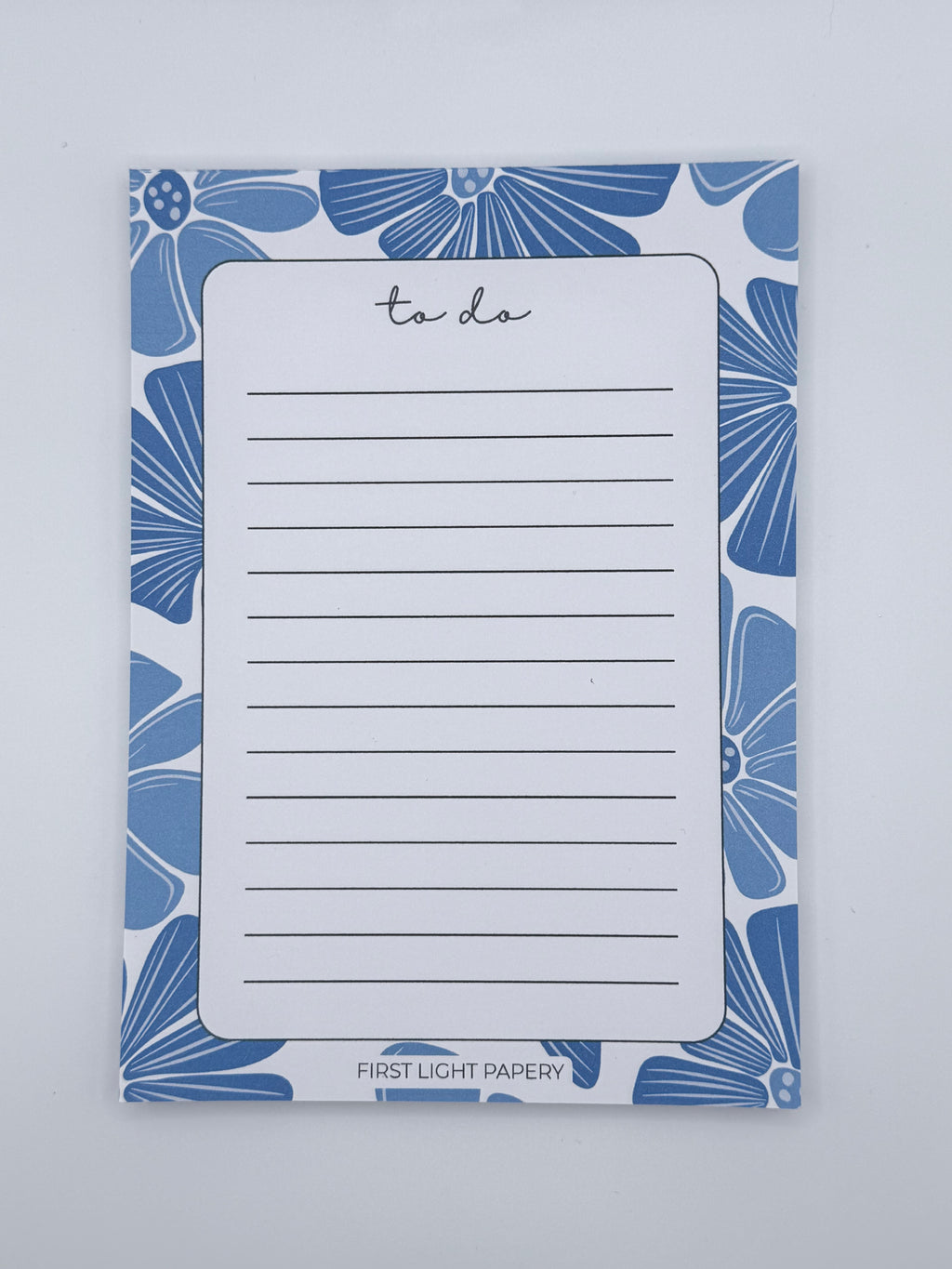 Floral To Do Notepad | 5x7