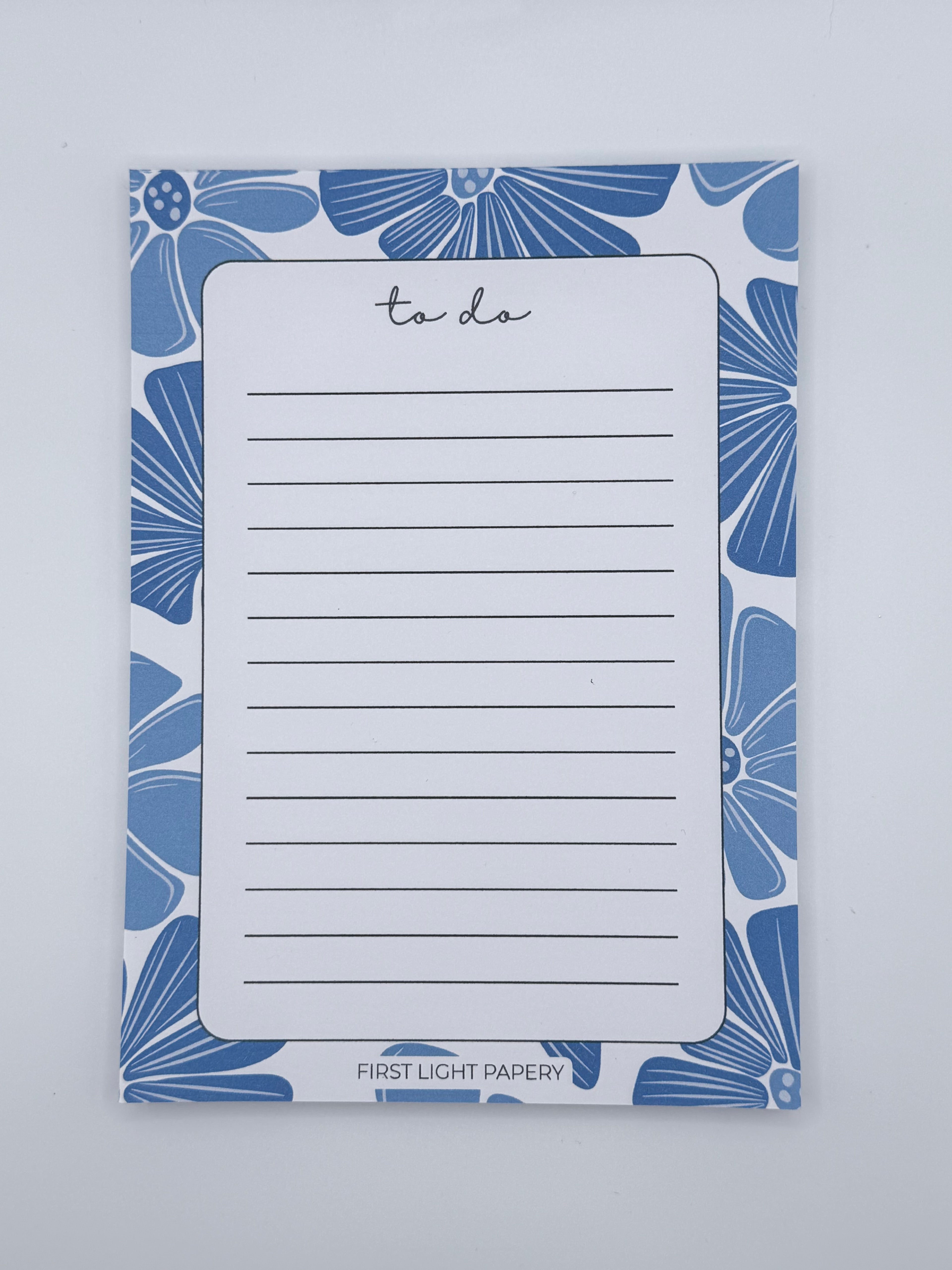 Floral To Do Notepad | 5x7
